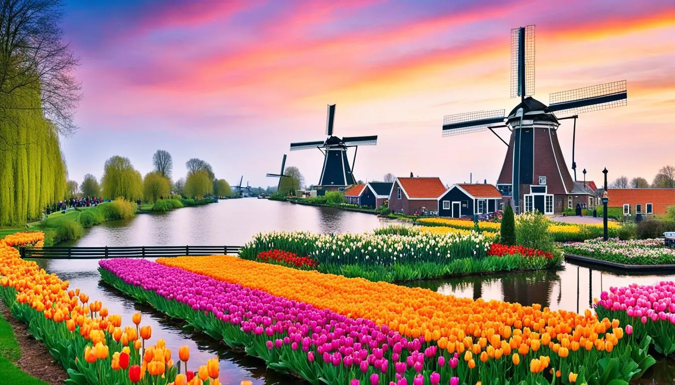Amsterdam & Lale Bahçesi & Zaanse Schans